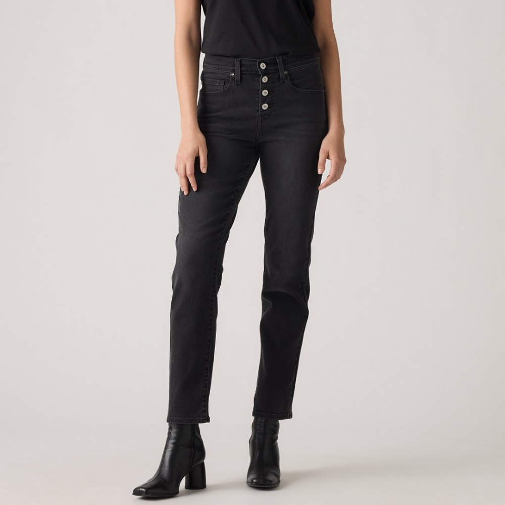 NWT Levi’s Women's Black High-Waisted Jeans